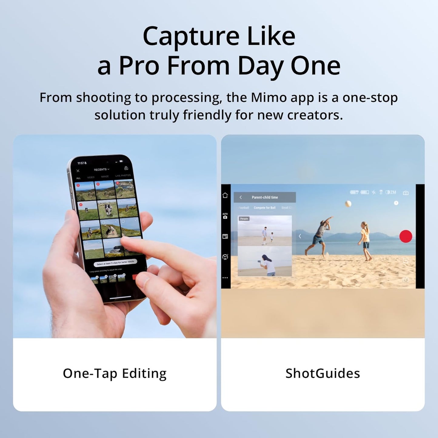 Osmo Mobile 7 Gimbal Stabilizer for Iphone, Android, Built-In Tripod, Portable Stabilizer for Iphone, Selfie Stick, 3-Axis Phone Gimbal, Activetrack 7.0, One-Tap Edit, 10Hrs Use, Phone Charging