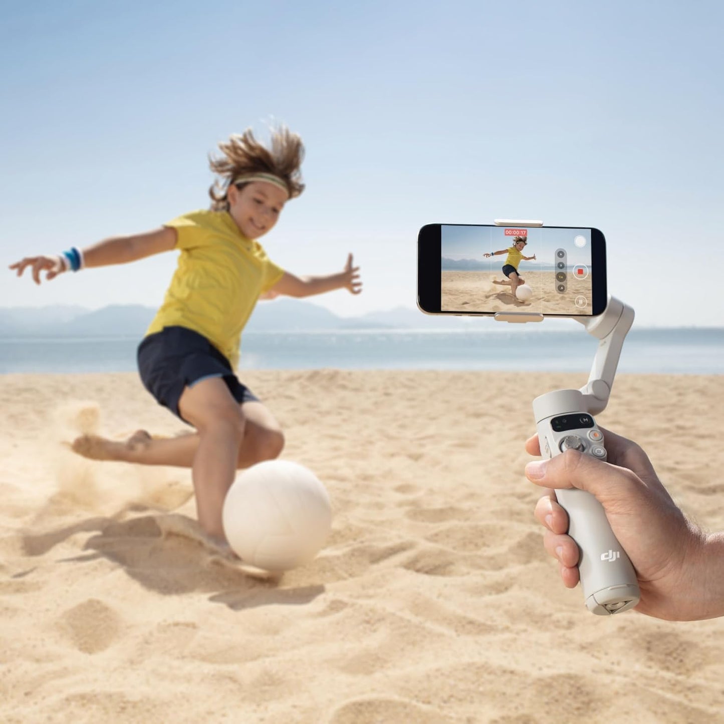 Osmo Mobile 7 Gimbal Stabilizer for Iphone, Android, Built-In Tripod, Portable Stabilizer for Iphone, Selfie Stick, 3-Axis Phone Gimbal, Activetrack 7.0, One-Tap Edit, 10Hrs Use, Phone Charging