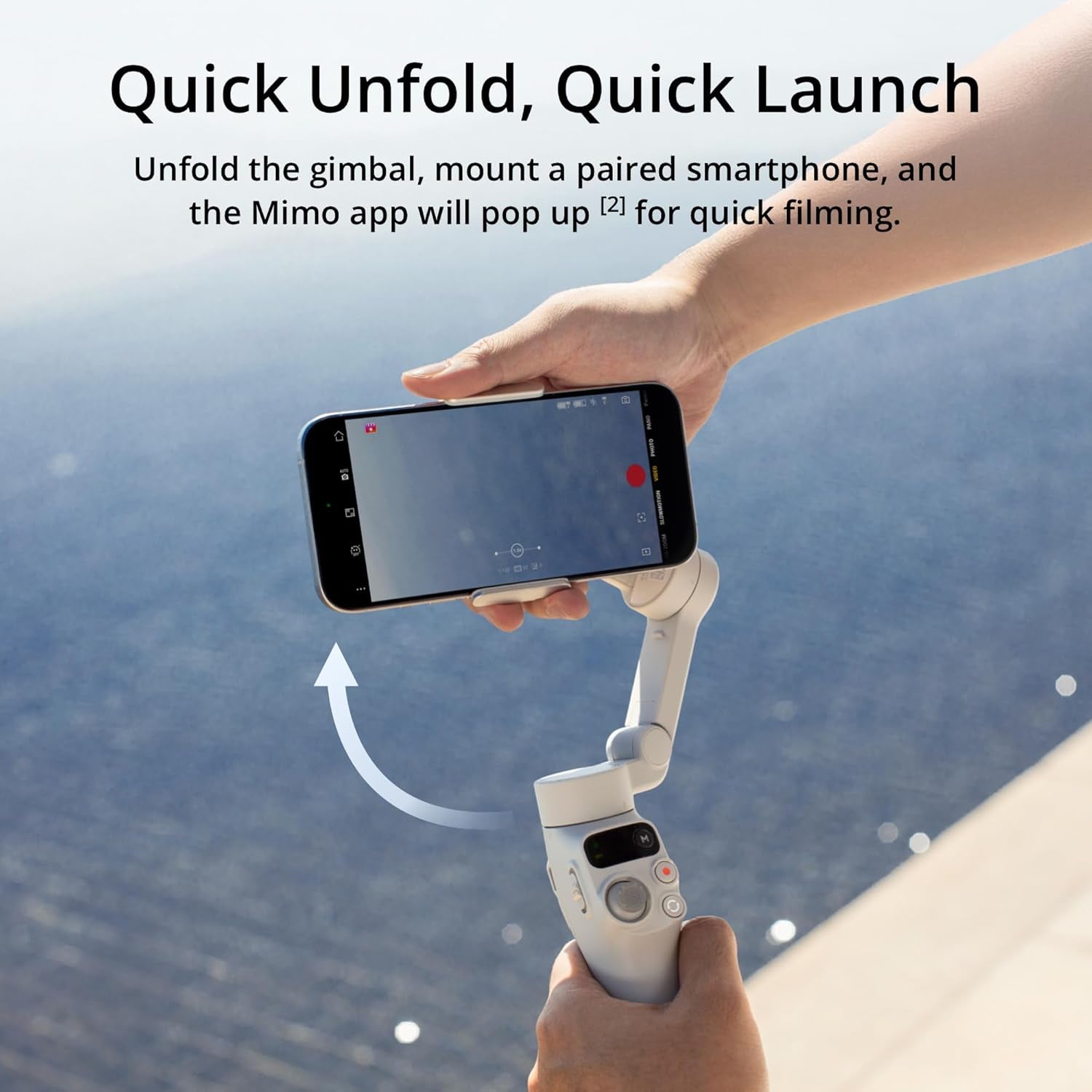 Osmo Mobile 7 Gimbal Stabilizer for Iphone, Android, Built-In Tripod, Portable Stabilizer for Iphone, Selfie Stick, 3-Axis Phone Gimbal, Activetrack 7.0, One-Tap Edit, 10Hrs Use, Phone Charging